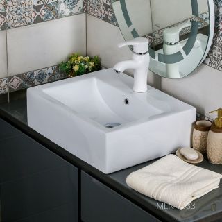 Накладная раковина Melana 7033-805 52см белый